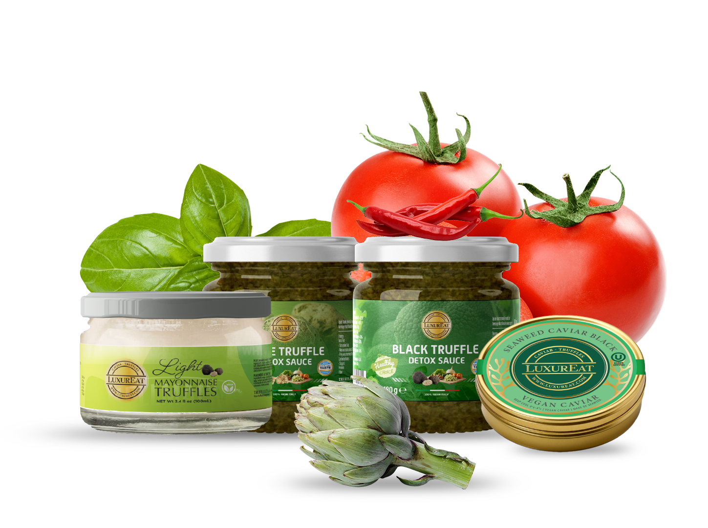 LuxurEat Mockup organic