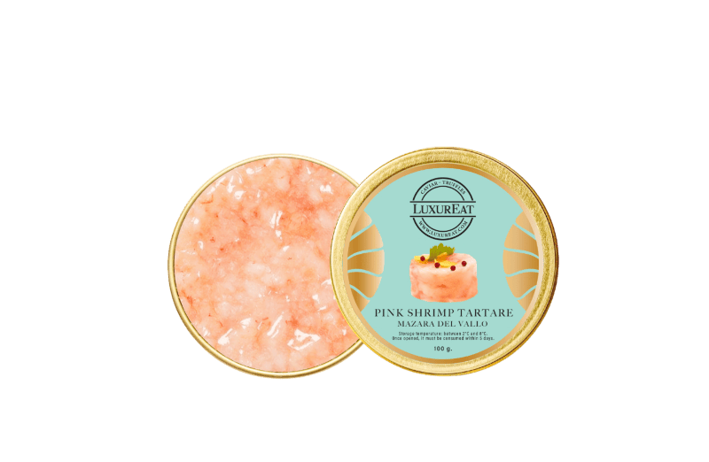 tartare di gambero rosa
