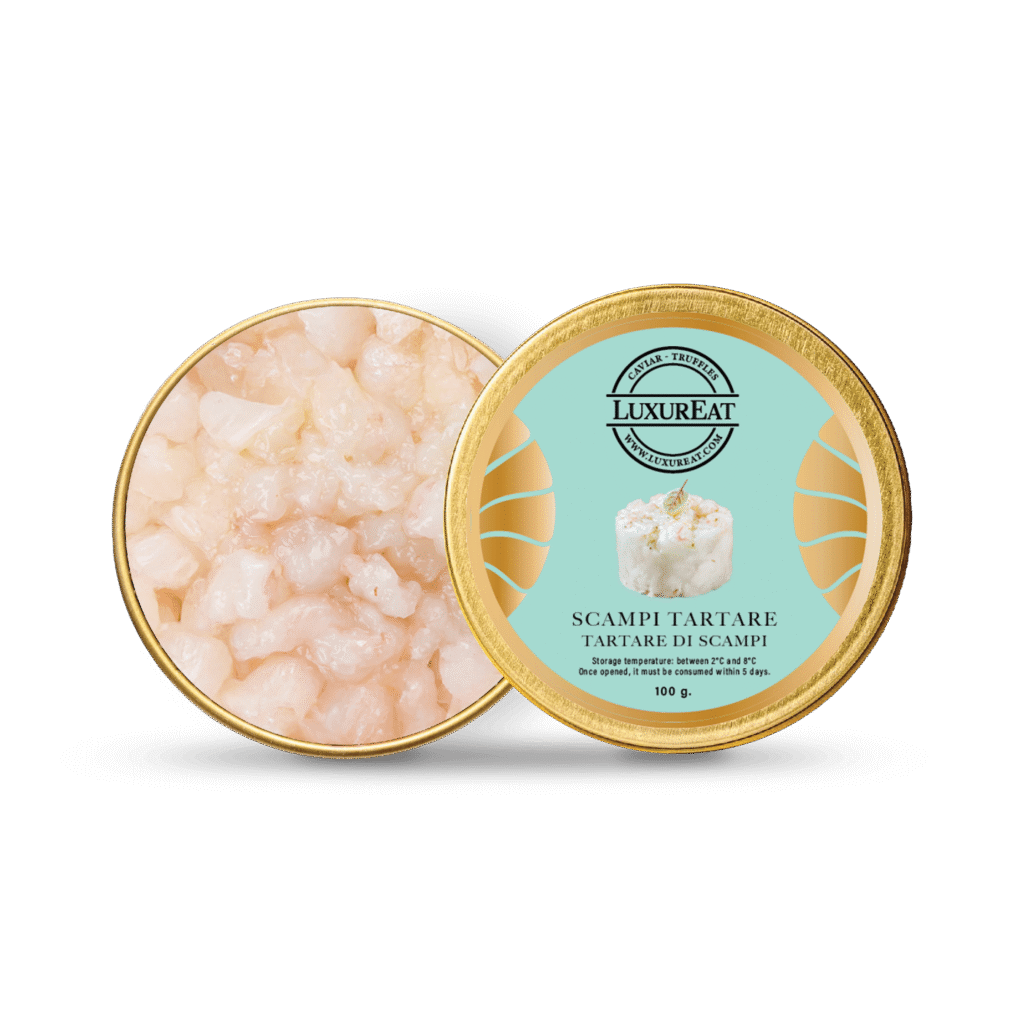 tartare di scampi