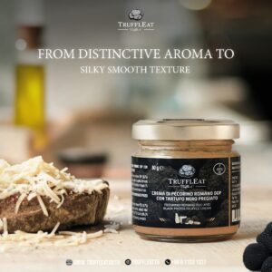 Pecorino Romano PDO & Black Truffle Cream