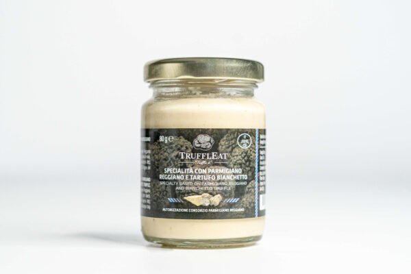 9036 ເນີຍແຂງ Parmesan ແລະ Bianchetto truffle cream truffleat 2 ຂະ ໜາດ