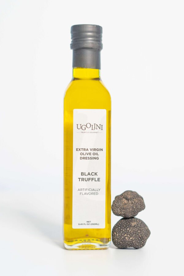 9364 neapstrādāta augstākā labuma olīveļļa ar melno trifeli ugolini gourmet 250 ml 7 skalots