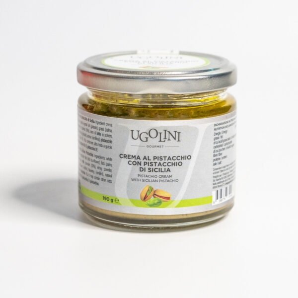 9487 Crema de pistacho de Sicilia ugolini gourmet al cuadrado