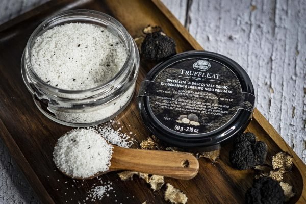 sale grigio di guerande e tartufo nero pregiato