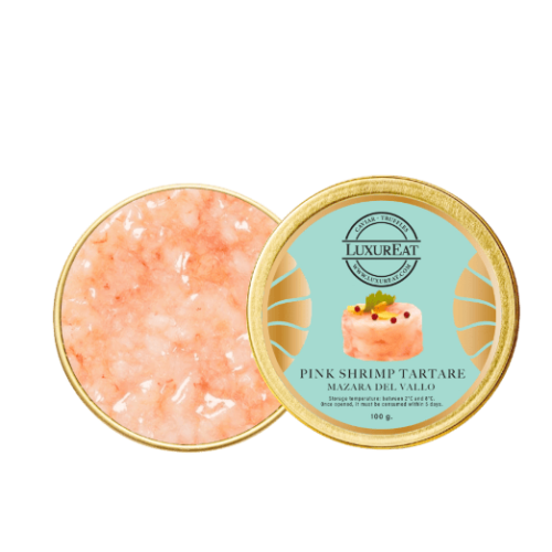 tartare di gambero rosa